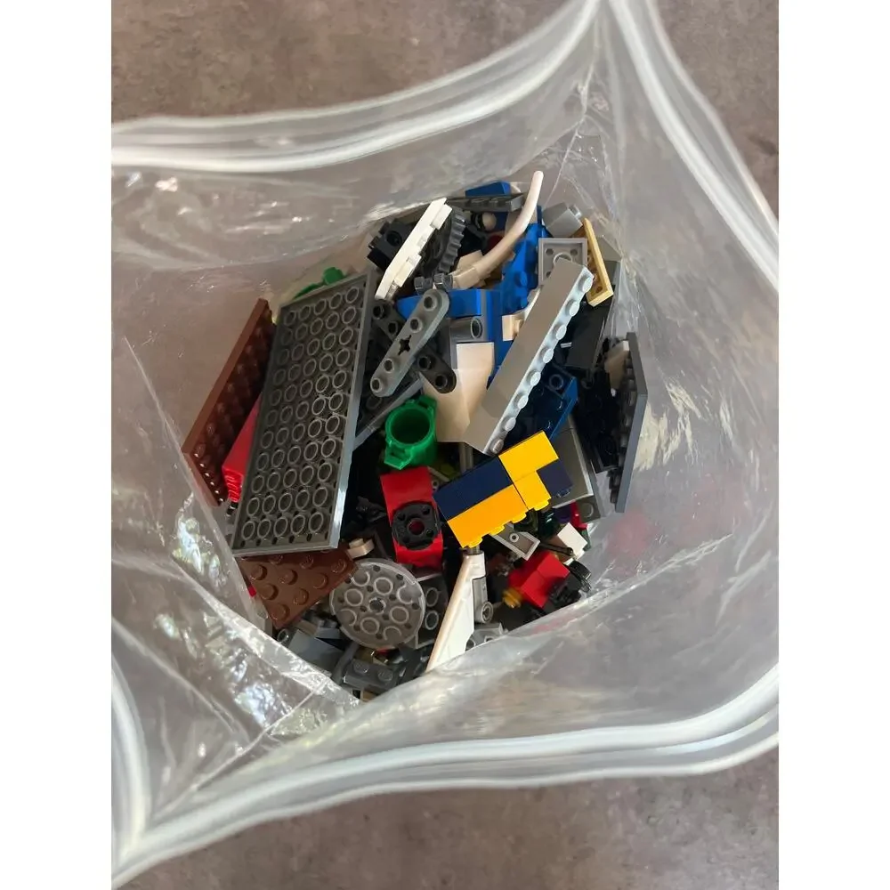 Legos 2lb mix lot Clean various colors bricks platform building pieces bundle